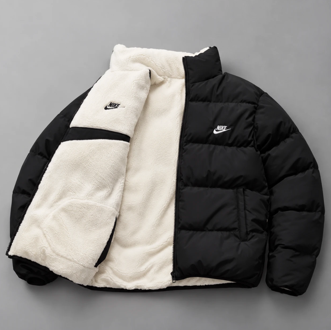 2-in-1 Winterjacke mit Teddyfleece