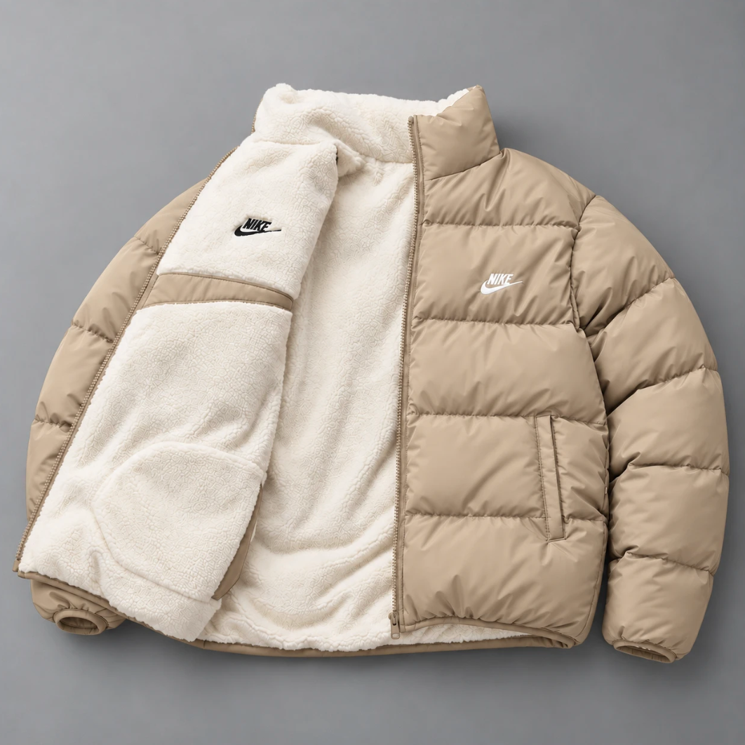 2-in-1 Winterjacke mit Teddyfleece