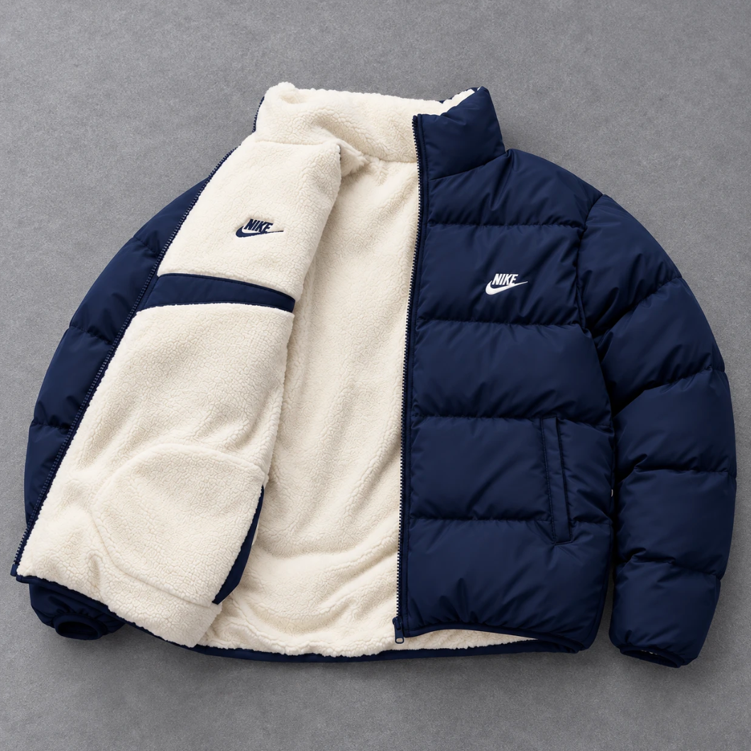 2-in-1 Winterjacke mit Teddyfleece