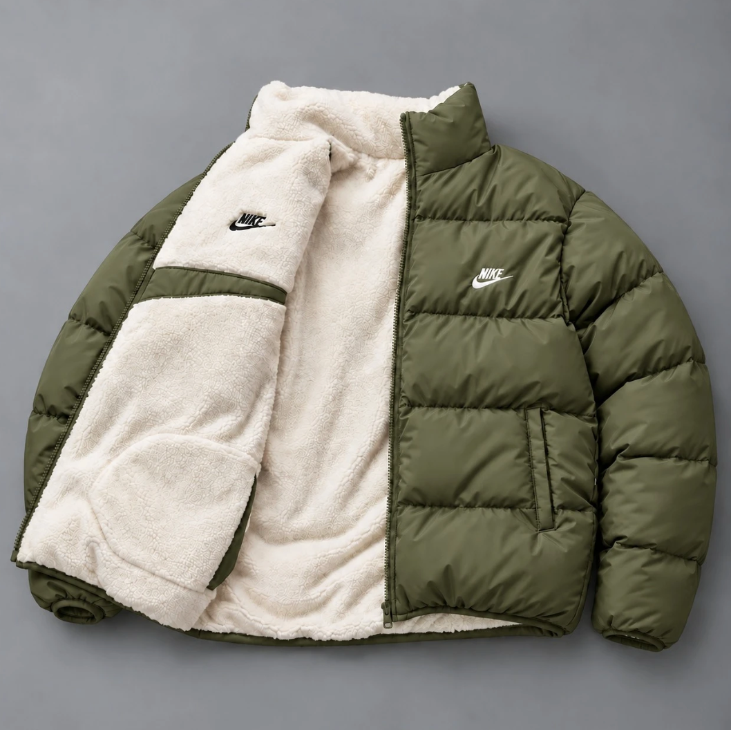 2-in-1 Winterjacke mit Teddyfleece